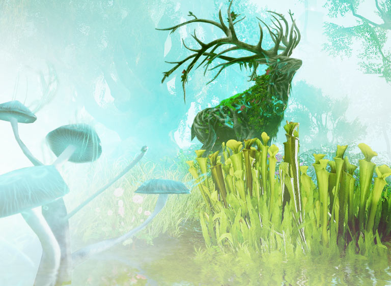 Background game scene